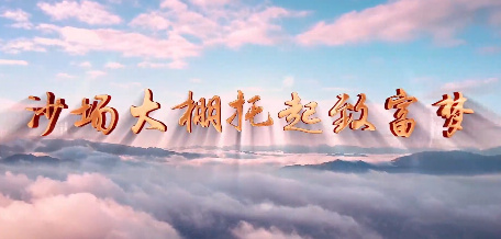 沙場大棚托起致富夢9
